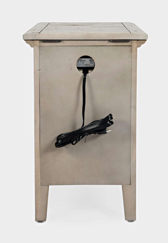Jofran - Rustic Shores Power Chairside in Scrimshaw - 1610-22 view 4