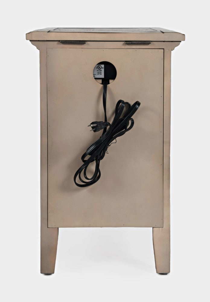 Jofran - Rustic Shores Poer Chairside in watch Hill Brown-Grey  - 1620-22 veiw 3