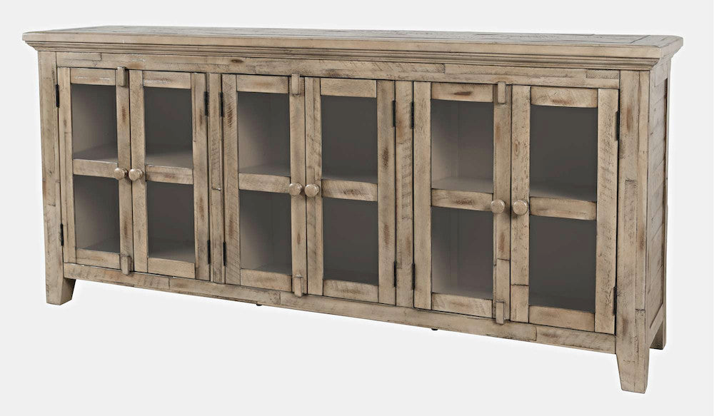 Jofran - Rustic Shores Watch Hill Brown-Grey Grey 70in Accent Cabinet - 1620-70 view 3