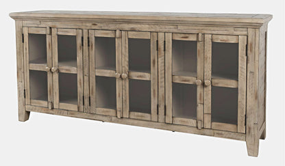 Jofran - Rustic Shores Watch Hill Brown-Grey Grey 70in Accent Cabinet - 1620-70 view 3