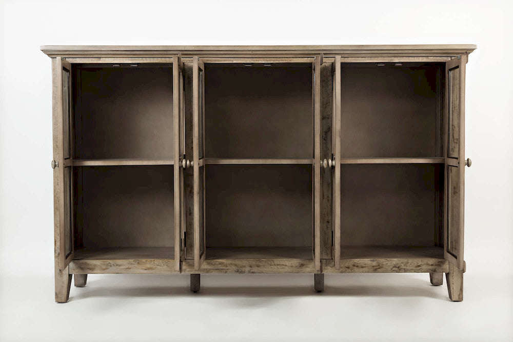 Jofran - Rustic Shores Watch Hill Brown-Grey Grey 70in Accent Cabinet - 1620-70 view 6