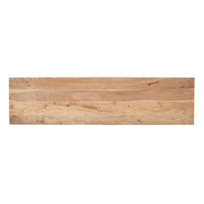 Jofran - Ryder 70in Modern Fluted Door Solid Wood Console Storage TV Stand Cabinet - Natural - 2429-70V view 11