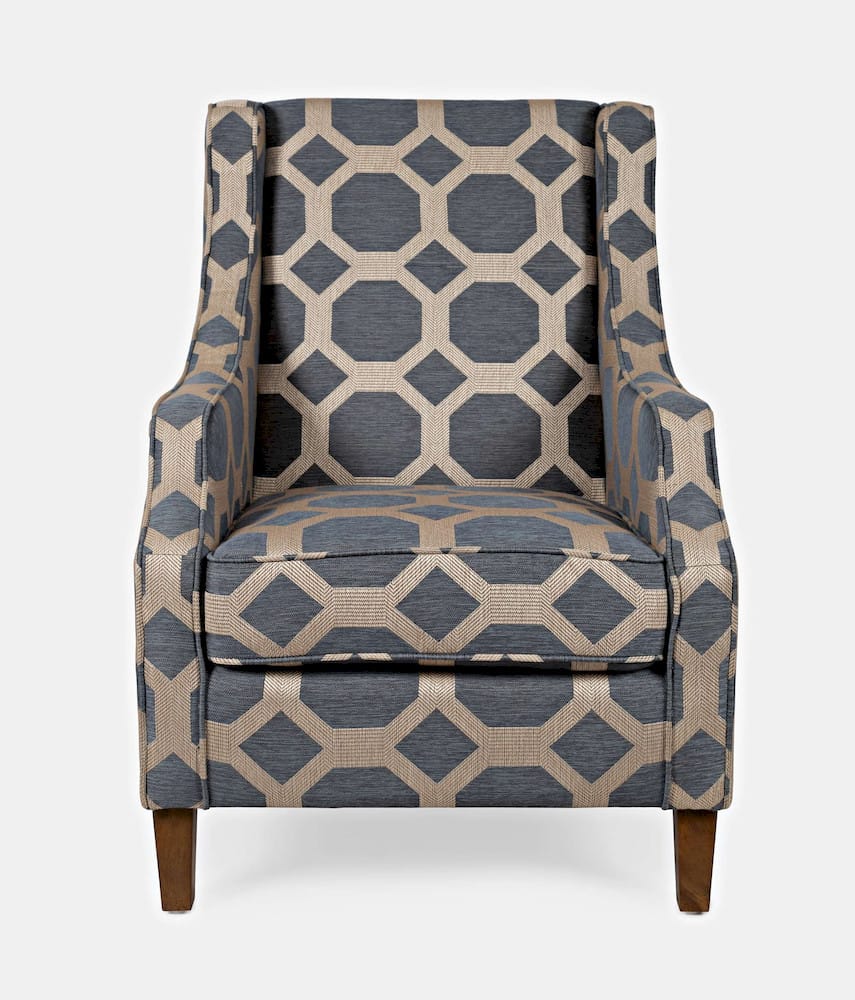 Jofran - Sanders Accent Chair - Grey - SANDERS-CH-GREY view 1
