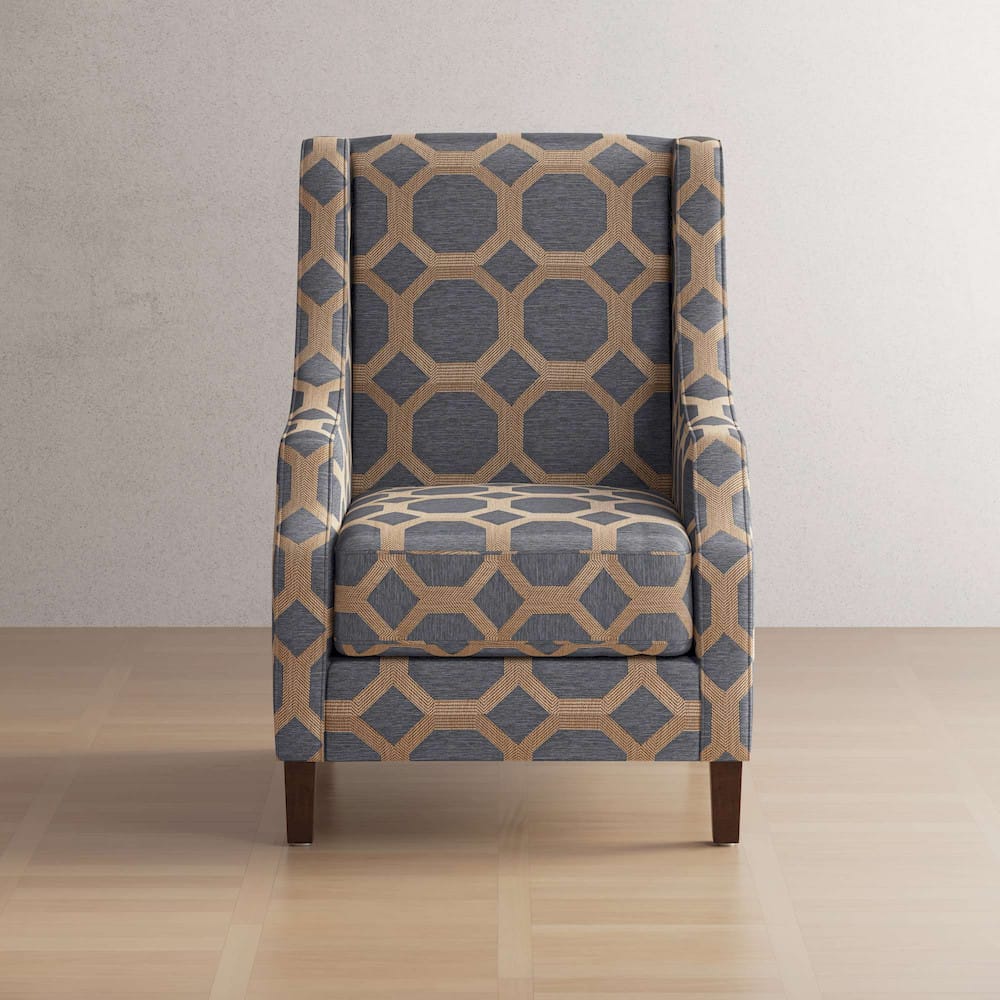 Jofran - Sanders Accent Chair - Grey - SANDERS-CH-GREY view 6
