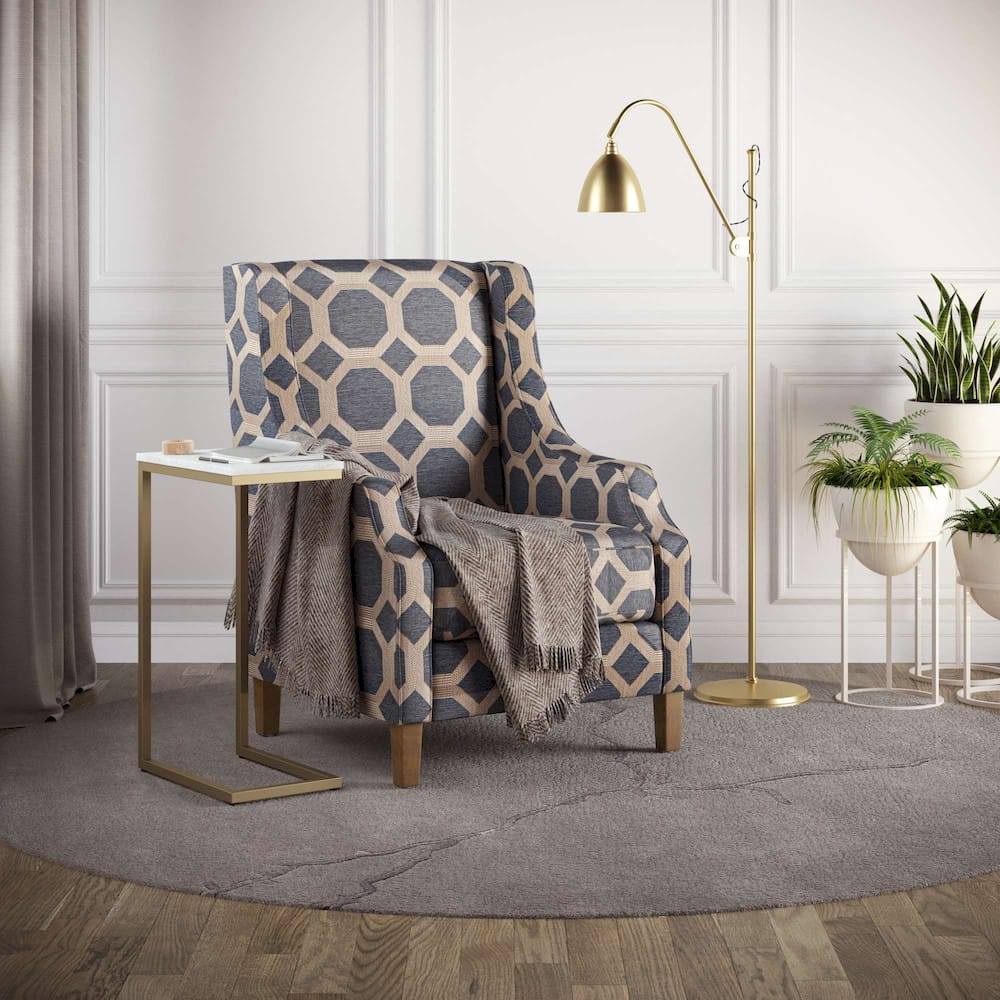 Jofran - Sanders Accent Chair - Grey - SANDERS-CH-GREY view 8
