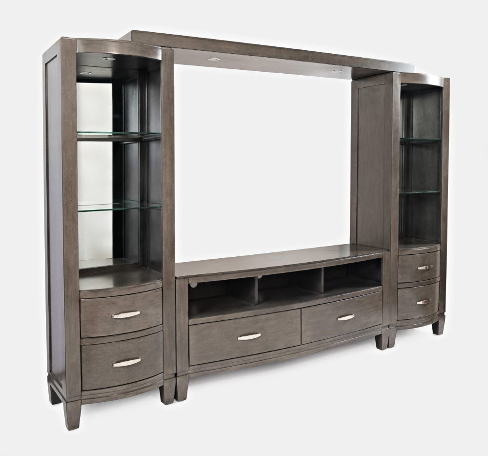 Jofran - Scarsdale Entertainment wall with 70in media - 1832-227078KT veiw 3