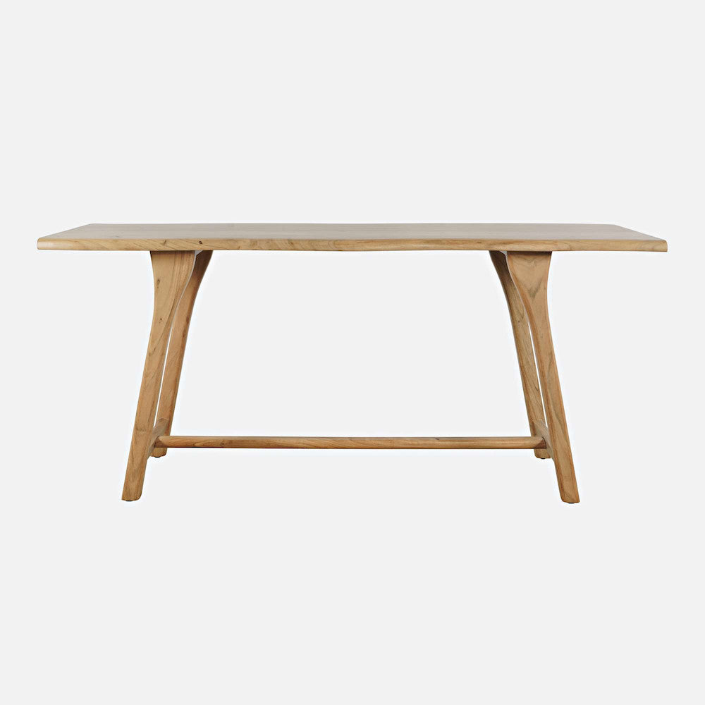 Jofran - Sedona 79in Live Edge Rustic Solid Wood Counter Height Trestle Dining Table - 2321-79 view 1