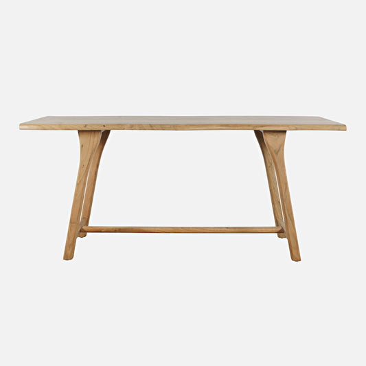 Jofran - Sedona 79in Live Edge Rustic Solid Wood Counter Height Trestle Dining Table - 2321-79 view 1