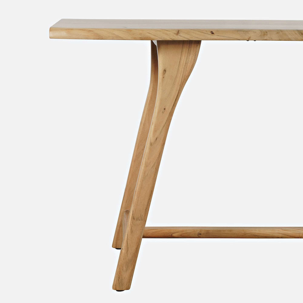 Jofran - Sedona 79in Live Edge Rustic Solid Wood Counter Height Trestle Dining Table - 2321-79 view 7