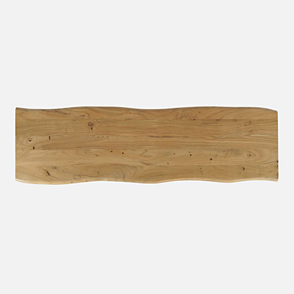 Jofran - Sedona 79in Live Edge Rustic Solid Wood Counter Height Trestle Dining Table - 2321-79 view 9