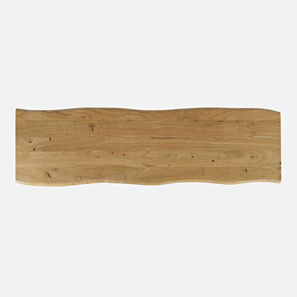 Jofran - Sedona 79in Live Edge Rustic Solid Wood Counter Height Trestle Dining Table - 2321-79 view 9