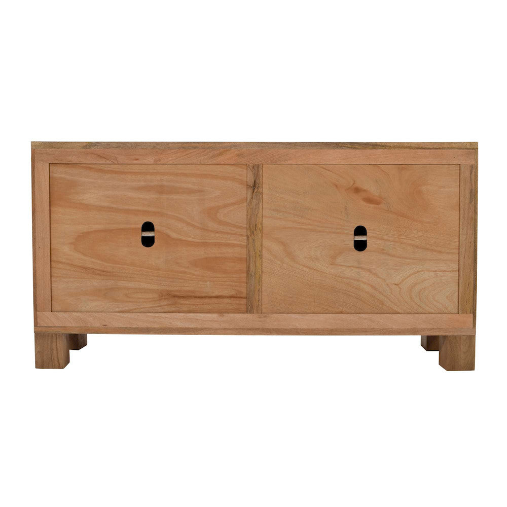 Jofran - Sequoia 62in Modern Rustic Solid Wood Four Door Sideboard Storage Cabinet - 2351-62 view 4