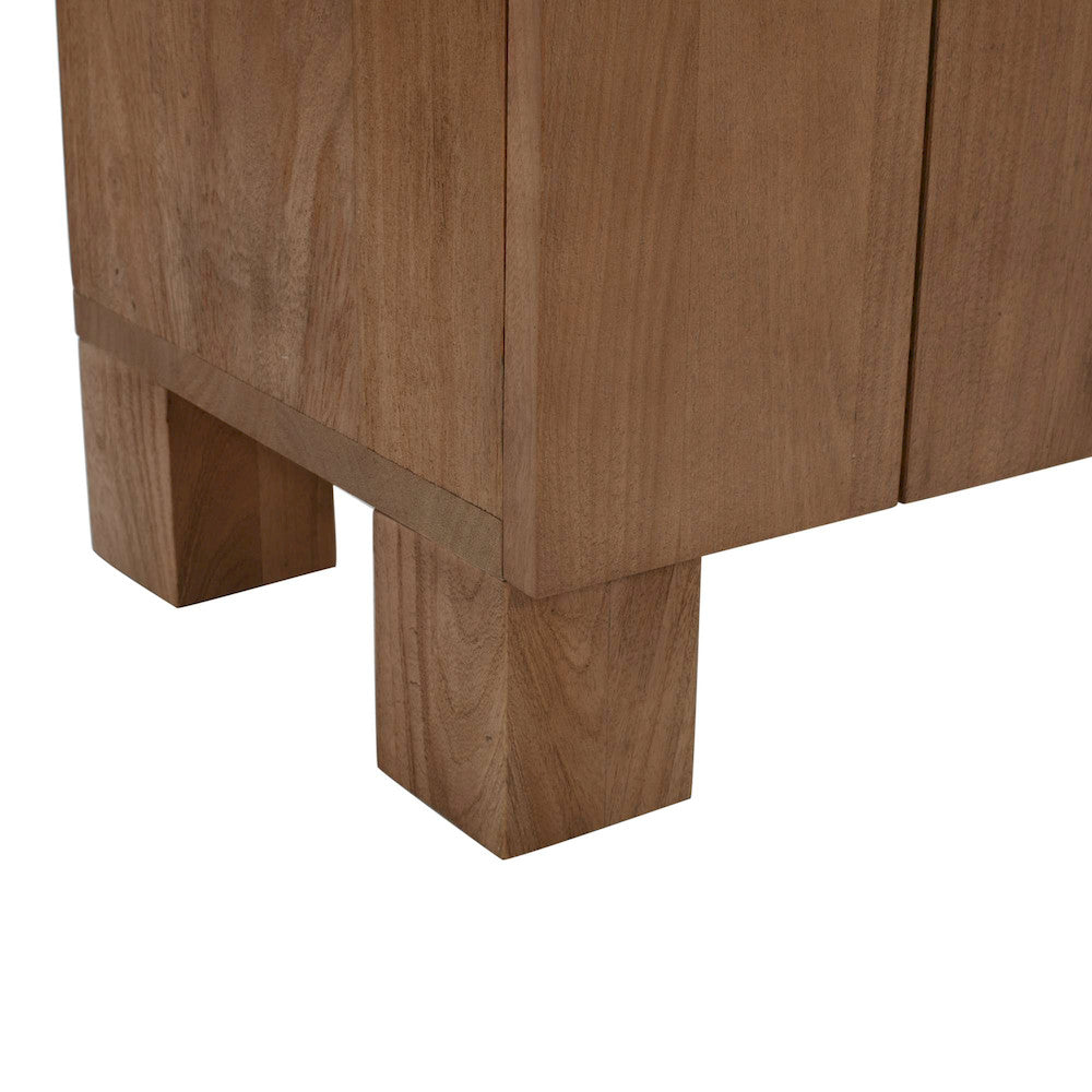 Jofran - Sequoia 62in Modern Rustic Solid Wood Four Door Sideboard Storage Cabinet - 2351-62 view 9