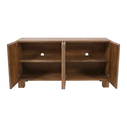 Jofran - Sequoia 62in Modern Rustic Solid Wood Four Door Sideboard Storage Cabinet - 2351-62 view 10