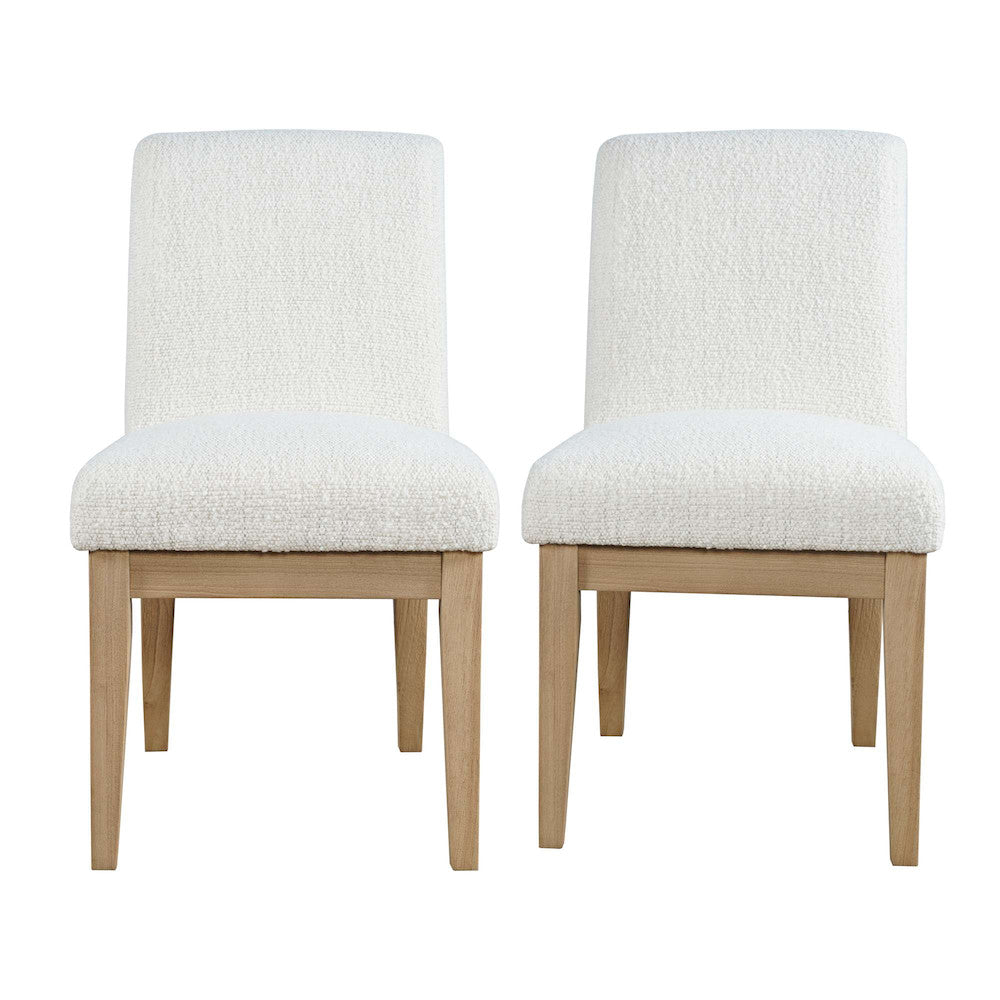 Jofran - Sequoia Modern Rustic Solid Wood Upholstered Parsons Dining Chair (Set of 2) - 2351-342KD view 4