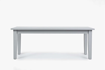 Jofran - Simplicity Bench in Dove Grey - 252-14KD view 1