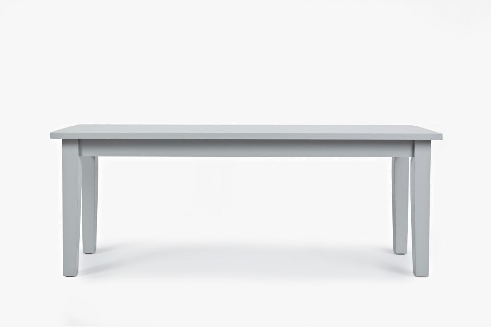 Jofran - Simplicity Bench in Dove Grey - 252-14KD veiw 3