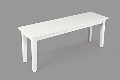 Jofran - Simplicity Bench in Paperwhite - 652-14KD view 2
