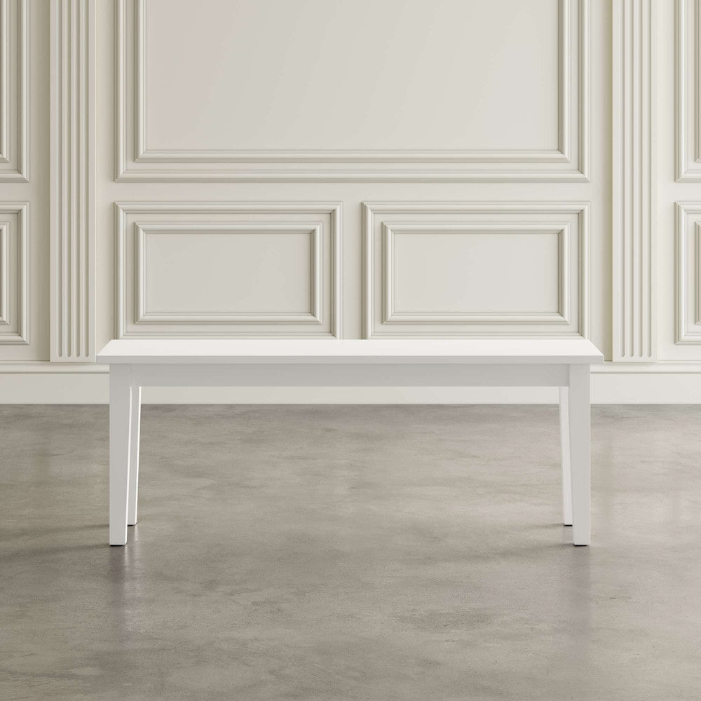 Jofran - Simplicity Bench in Paperwhite - 652-14KD view 3