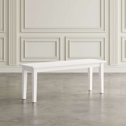 Jofran - Simplicity Bench in Paperwhite - 652-14KD view 4