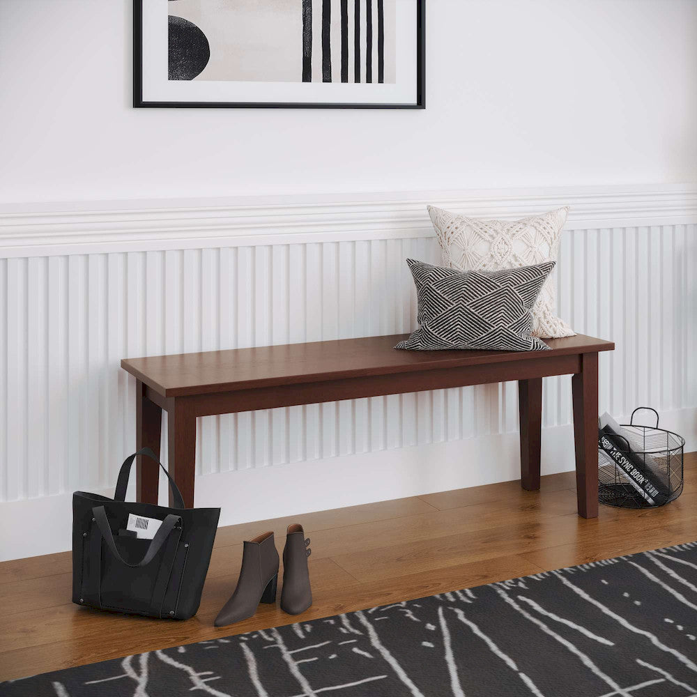 Jofran - Simplicity Caramel Bench - 452-14KD view 5