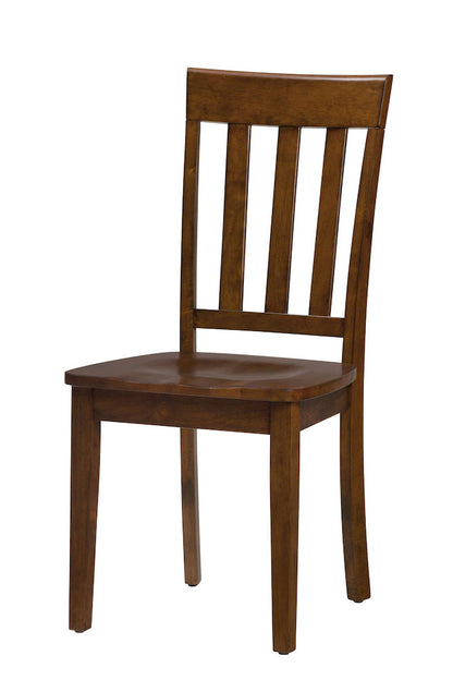 Jofran - Simplicity Caramel Slat Back Chair (Set of 2) - 452-319KD view 3