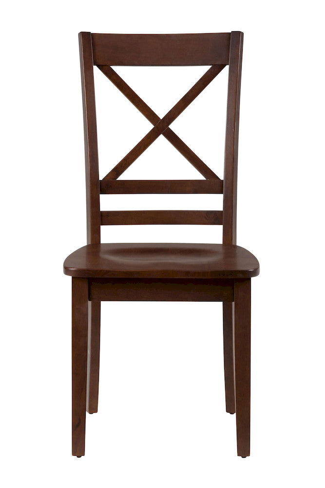 Jofran - Simplicity Caramel X Back Chair (Set of 2) - 452-806KD view 1