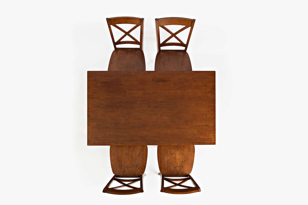 Jofran - Simplicity Counter Height Dining Table in Caramel - 452-54 view 5