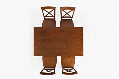 Jofran - Simplicity Counter Height Dining Table in Caramel - 452-54 view 5