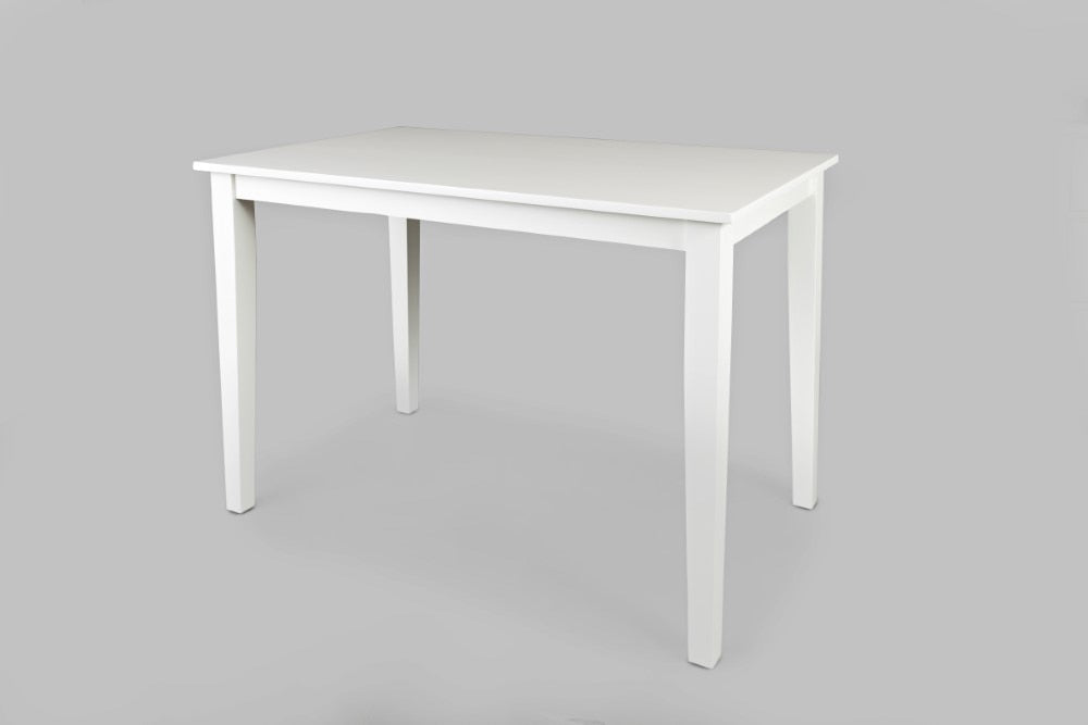 Jofran - Simplicity Counter Height Dining Table in Paperwhite - 652-54 veiw 1