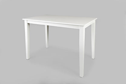 Jofran - Simplicity Counter Height Dining Table in Paperwhite - 652-54 veiw 1