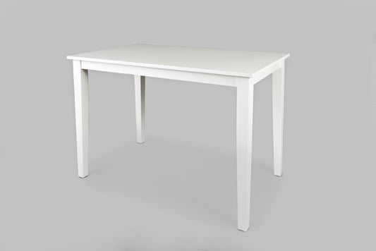 Jofran - Simplicity Counter Height Dining Table in Paperwhite - 652-54 veiw 1