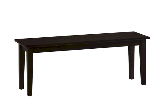 Jofran - Simplicity Espresso Bench - 552-14KD view 2