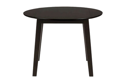 Jofran - Simplicity Espresso Round Dropleaf Table - 552-28 view 1