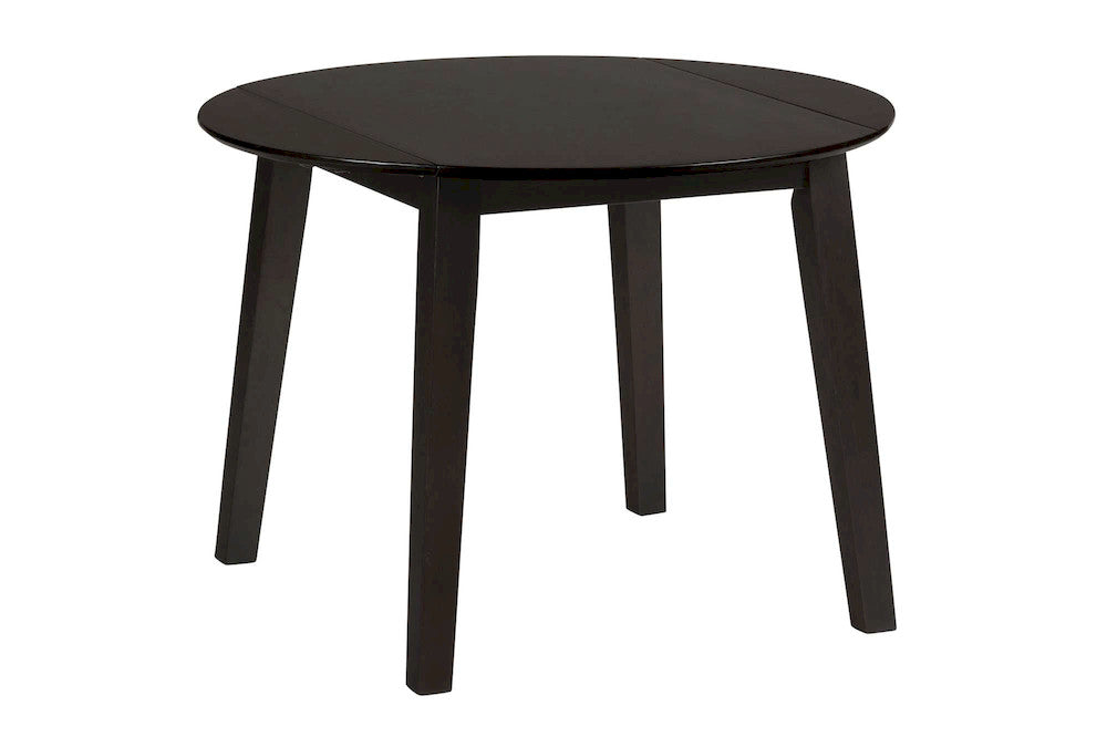 Jofran - Simplicity Espresso Round Dropleaf Table - 552-28 view 2