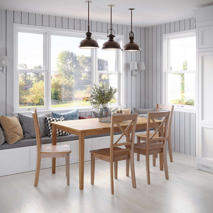 Jofran - Simplicity Honey Rectangle Dining Table - 352-60 view 3