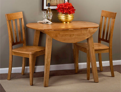 Jofran - Simplicity Honey Round Dropleaf Table - 352-28 view 3