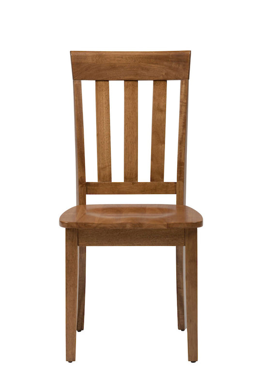 Jofran - Simplicity Honey Slat Back Chair (Set of 2) - 352-319KD view 1
