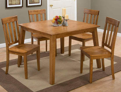 Jofran - Simplicity Honey Slat Back Chair (Set of 2) - 352-319KD view 4