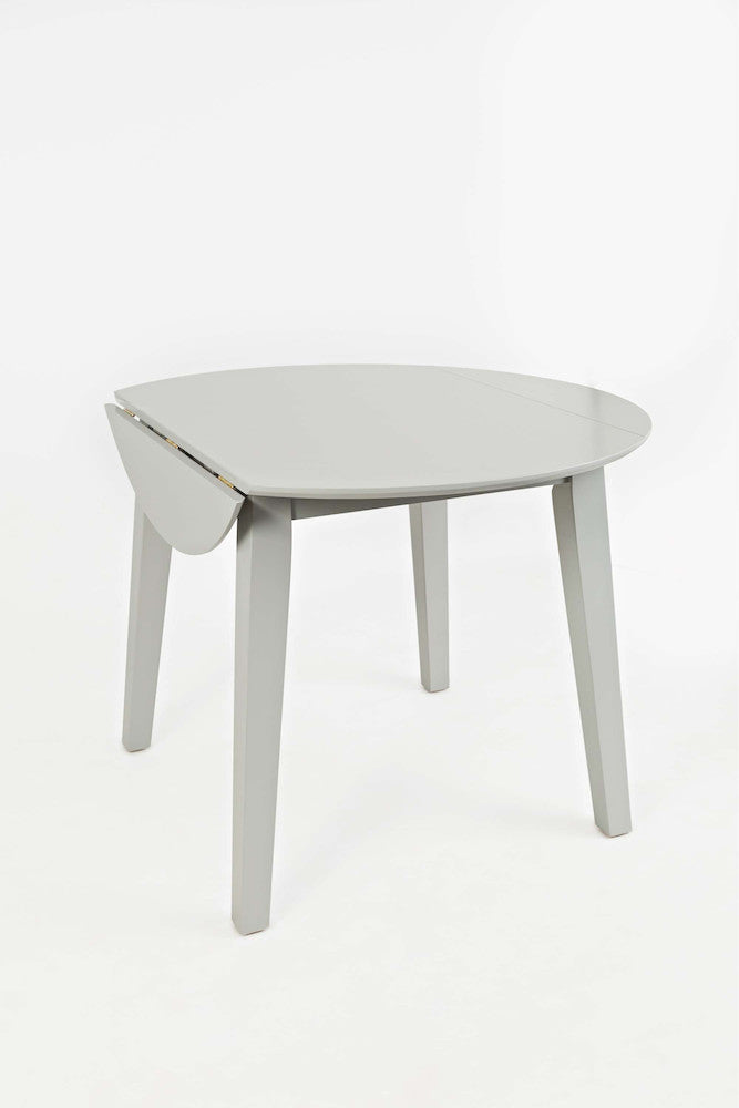 Jofran - Simplicity Round Dropleaf Table in Dove Grey - 252-28 view 6