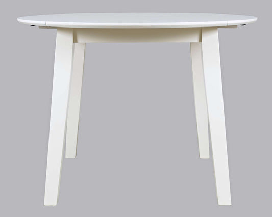 Jofran - Simplicity Round Dropleaf Table in Paperwhite - 652-28 view 1