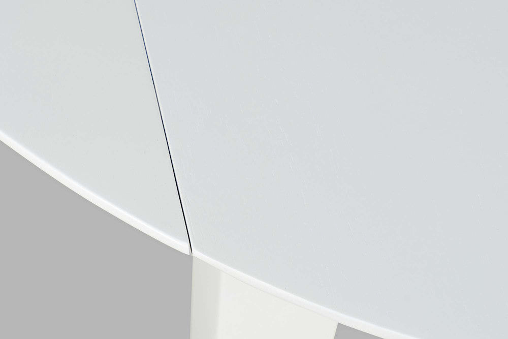 Jofran - Simplicity Round Dropleaf Table in Paperwhite - 652-28 view 4