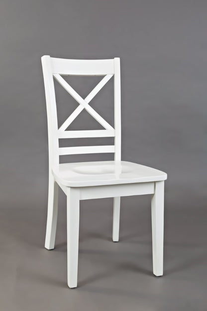 Jofran - Simplicity X Back Dining Chair in Paperwhite (Set of 2) - 652-806KD veiw 1
