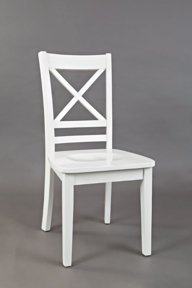 Jofran - Simplicity X Back Dining Chair in Paperwhite (Set of 2) - 652-806KD veiw 2