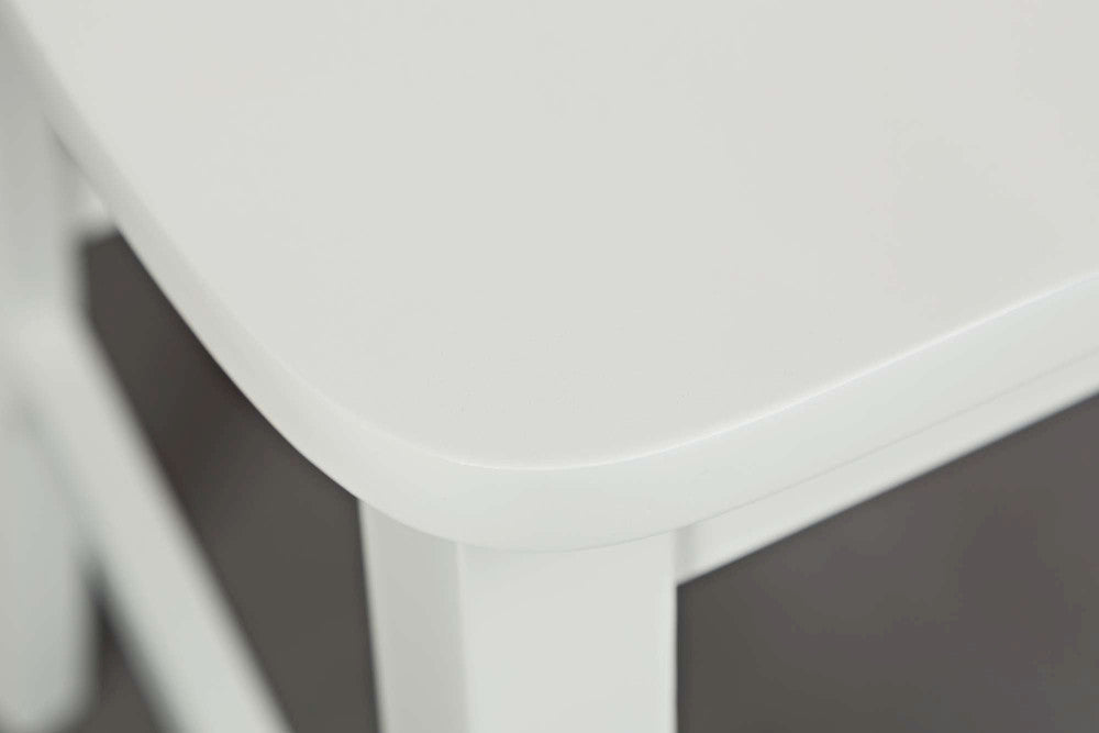 Jofran - Simplicity X in Back Stool in Paperwhite (Set of 2) - 652-BS806KD view 5