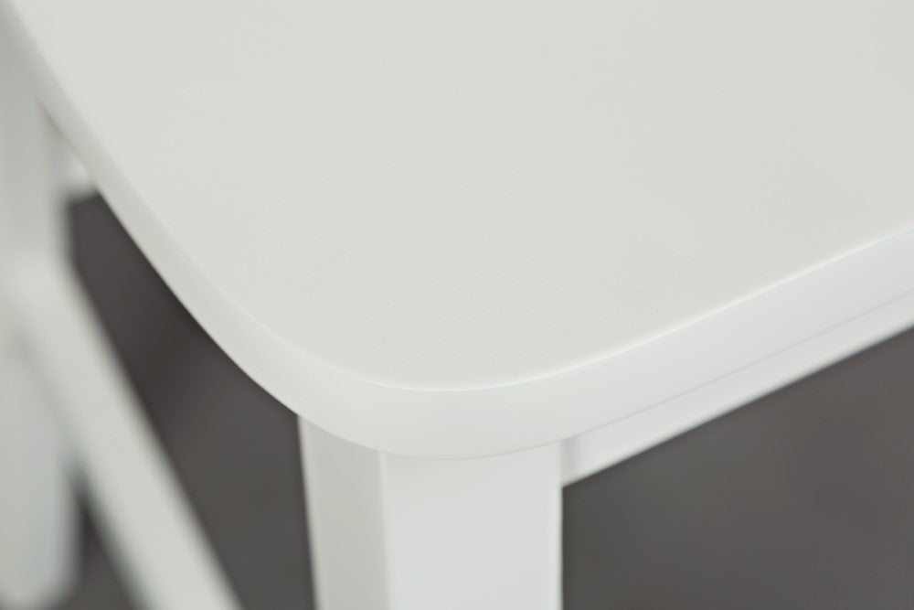 Jofran - Simplicity X in Back Stool in Paperwhite (Set of 2) - 652-BS806KD veiw 5