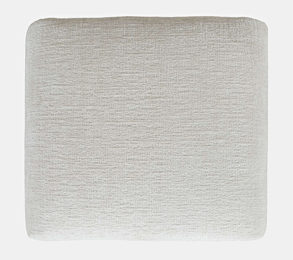 Jofran - Sophia Modern Luxury Curved Upholstered Jacquard Petite Ottoman Bench (Set of 2) Natural - SOPHIA-BN-PTNAT view 9