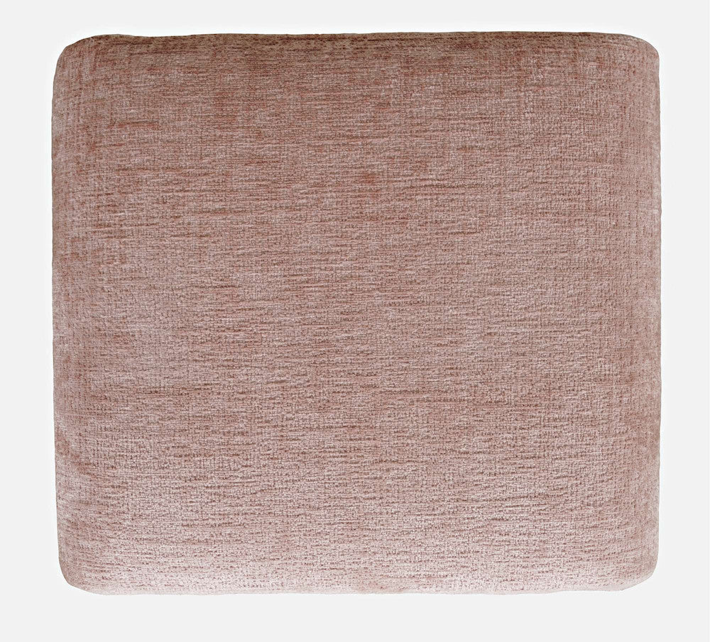 Jofran - Sophia Modern Luxury Curved Upholstered Jacquard Petite Ottoman Bench (Set of 2) Pink - SOPHIA-BN-PTPNK view 8