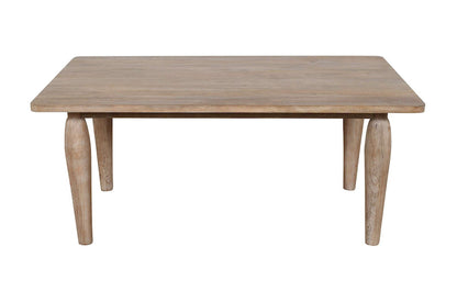Jofran - Spader 70in Rustic Global Solid Wood Dining Table, Washed Sand - 2271-SPADERWS view 1