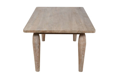 Jofran - Spader 70in Rustic Global Solid Wood Dining Table, Washed Sand - 2271-SPADERWS view 11